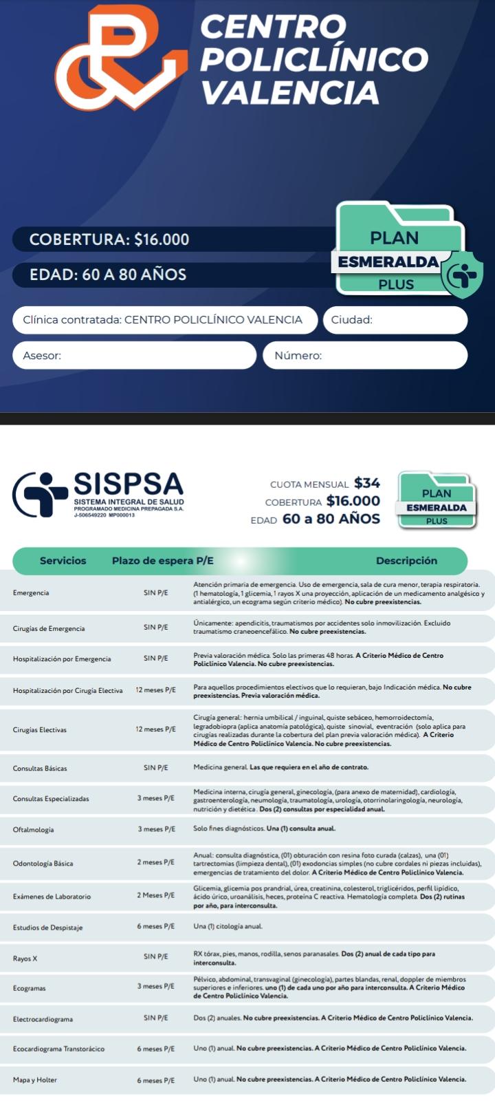 Plan de Salud Esmeralda Plus