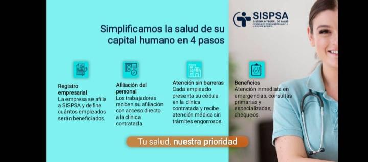 SISPSA Sistema Integral de Salud.